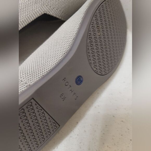 Rothy's Flax birdseye round toe flats 8.5 EUC - Picture 7 of 8